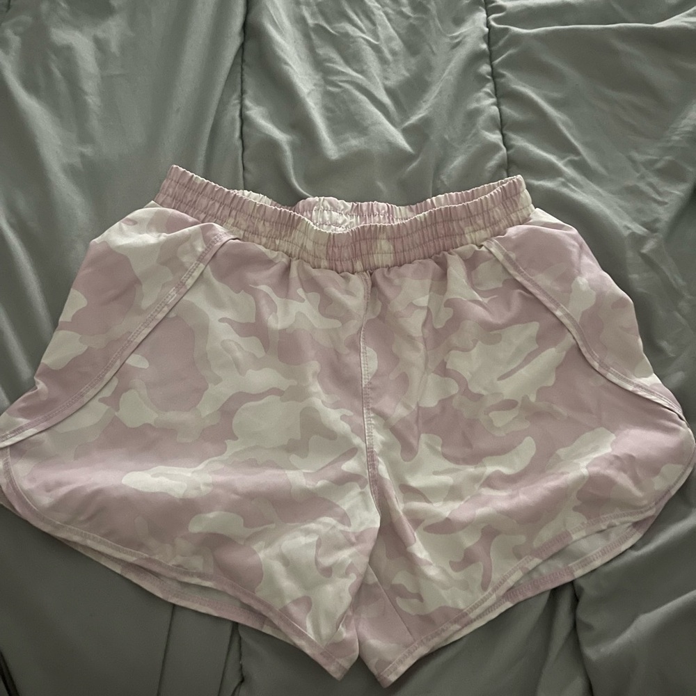 All in Motion Pink Camo Athletic Shorts (JR)